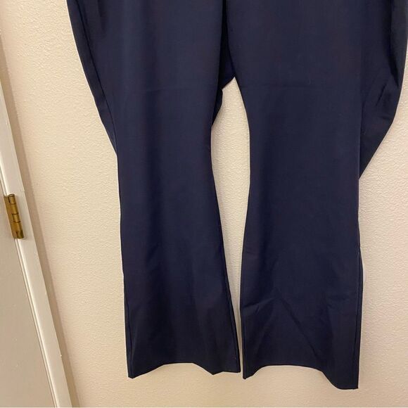 Old Navy High Waisted Pixie Flare navy blue Plus Size pants slacks trousers 24 - Picture 4 of 13